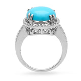 PMI 14W@3.7 47RD3@0.26 1TRQ@4.6 TURQUOISE RING
