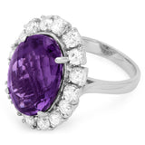 PMI 14W@9.1 16RD2@1.81 1AMountings@9.91 AMETHYSolitaires RING