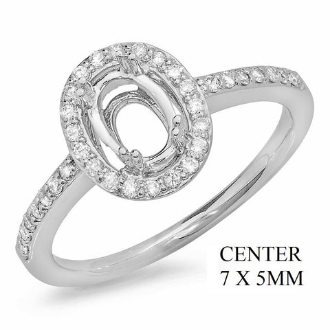 PMI 14W@2.70 34RD1@0.23 7X5 OVAL HALO