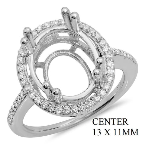 PMI 14W@4.50 50RD1@0.28 13X11MM OVAL HALO