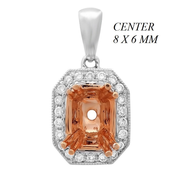 PMI 14WP@2.3 24RD3@0.13 (8X6MM) EMERALD TWO TONE