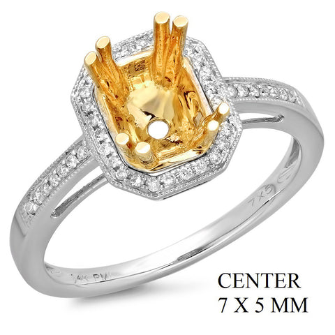 PMI 14WY@3.3 46RD3@0.14 (8X6MM) EMERALD TWO TONE