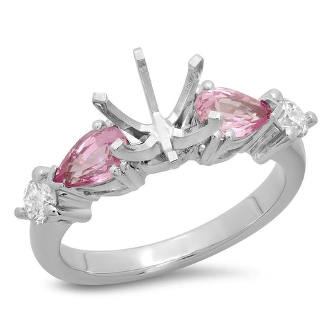 PMI 14W@4.3 2RD1@0.28 2P/SH@1.06 PINK SAPPHIRE INTERCHANGEABLE HEAD