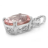 PMI 14W@4.80 12RD1@0.22 1MG@12.12 MORGANITE PENDANT