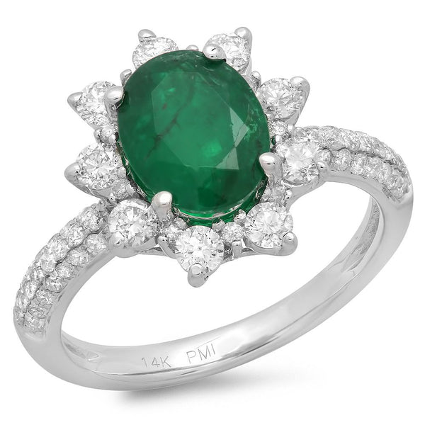 PMI 14W@3.70 64RD1@0.86 1EM@1.56 EMERALD RING