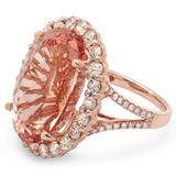PMI-CERT 14P@12.6 36RD1@0.32 22RD1@1.76 1MORG@19.82 MORGANITE RING