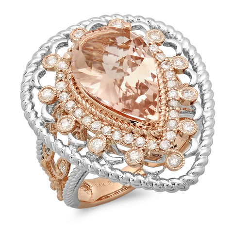 PMI 14WP@8.9 56RD2@0.72 1MORG@4.32 MORGANITE RING