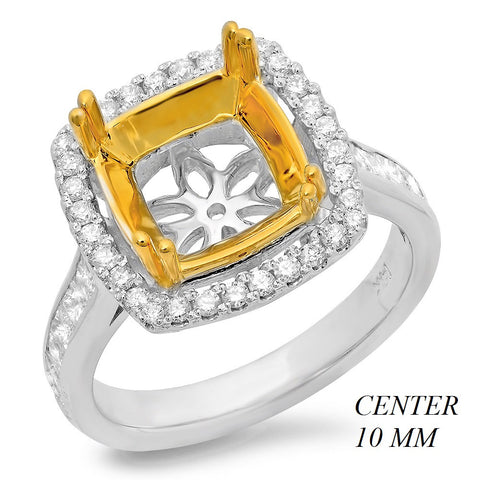 PMI 14YW@6.3 12PC@0.58 32RD@0.30 10MM CUSHION TWO TONE