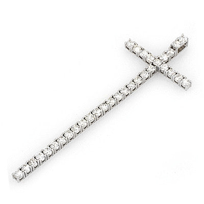 PMI 18W@2.7 33RD@1.51 2.25INCH CROSS PENDANT
