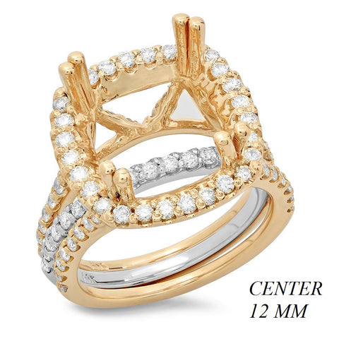 PMI 14YW@8.6 96RD1@1.28 12MM CUSHION TWO TONE SET