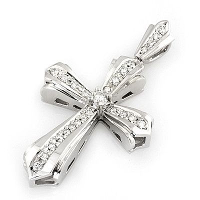 PMI 14W@10.8 27RD@0.58 1.75INCH CROSS PENDANT