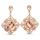 PMI 14P@9.70 324RD1@1.45 2MORG@15.87 MORGANITE EARRINGS