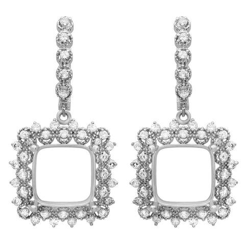 PMI 14W@9.4 82RD@1.66 CUSHION EARRINGS