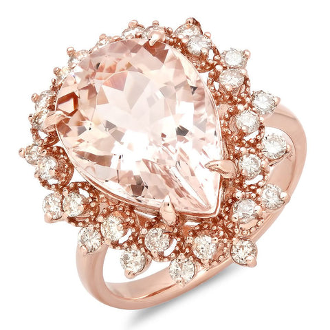 PMI 14R@6.0 28RD2@0.69 1MORG@7.12 MORGANITE RING