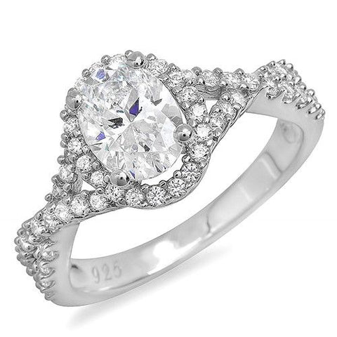 PMI 14W@3.6 52RD1@0.41 7.5X5.5MM OVAL (NO CENTER STONE)