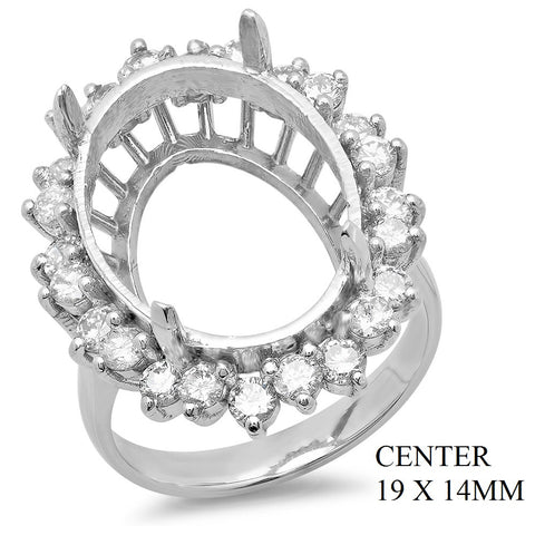 PMI 14W@6.50 24RD1@1.35 19X14MM OVAL