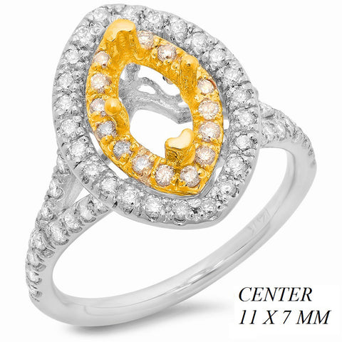 PMI 14YW@5.4 72RD1@0.67 11X7MM MARQUISE