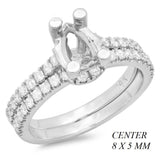 PMI 14W@4.3 38RD2@0.56 SET PEAR 8X5MM WITH CURVED BAND