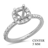 PMI 14W@3.5 30RD1@0.34 5MM CUSHION HALO