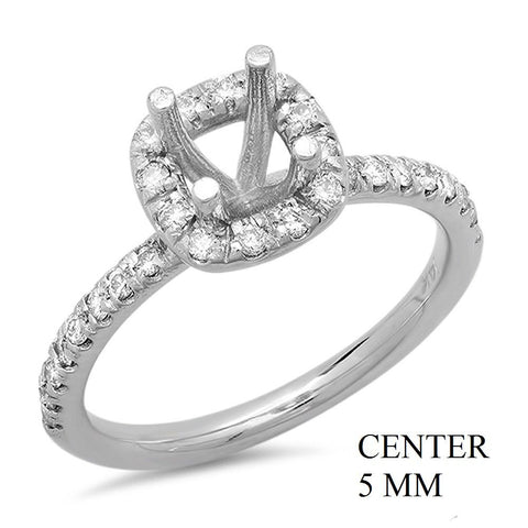 PMI 14W@3.5 30RD1@0.34 5MM CUSHION HALO