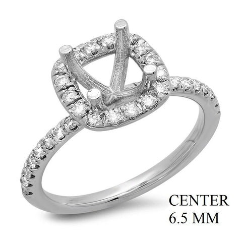 PMI 14W@3.5 34RD1@0.40 6.5MM CUSHION HALO