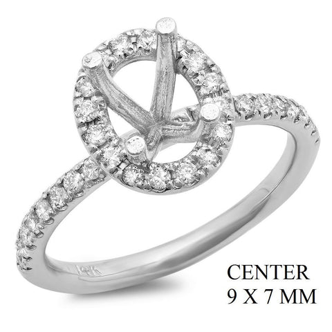 PMI 14W@3.7 36RD1@0.31 9X7MM OVAL HALO