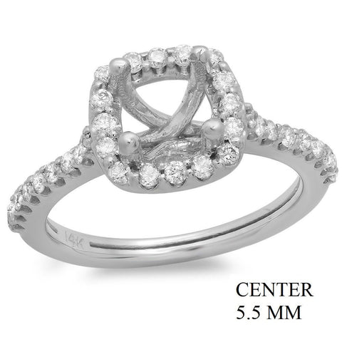 PMI 14W@3.6 34RD1@0.45 5.5MM CUSHION HALO