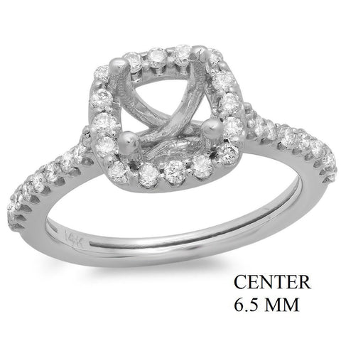 PMI 14W@4.0 34RD@0.45 6.5MM CUSHION HALO