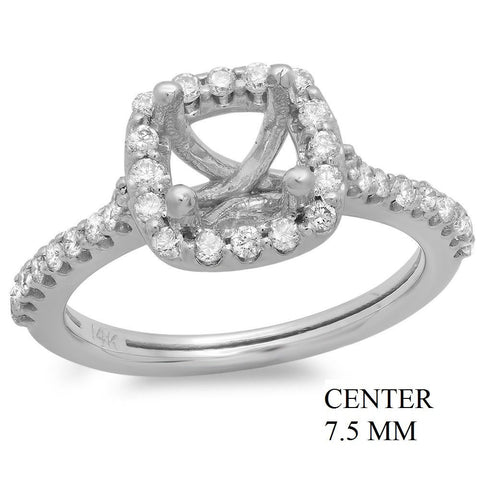 PMI 14W@3.9 38RD1@0.46 7.5MM CUSHION HALO