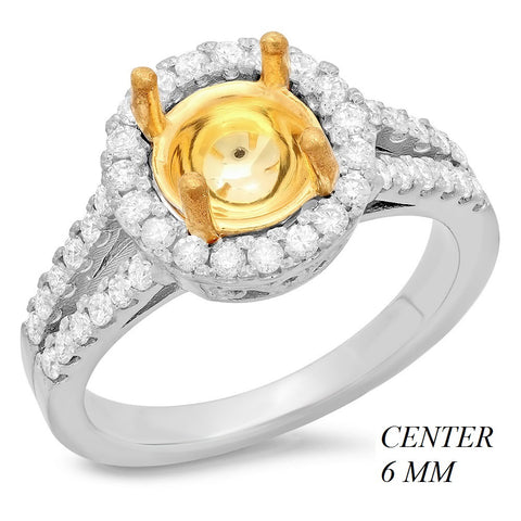 PMI 14YW@5.2 40RD4@0.57 6MM TWO TONE ROUND YELLOW CUP