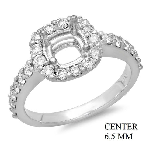 PMI 14W@4.2 25RD1@0.79 6.5MM CUSHION HALO LOW PROFILE