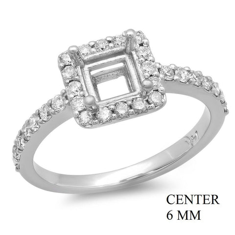 PMI 14W@3.4 28RD1@0.62 6MM PRINCESS HALO LOW PROFILE