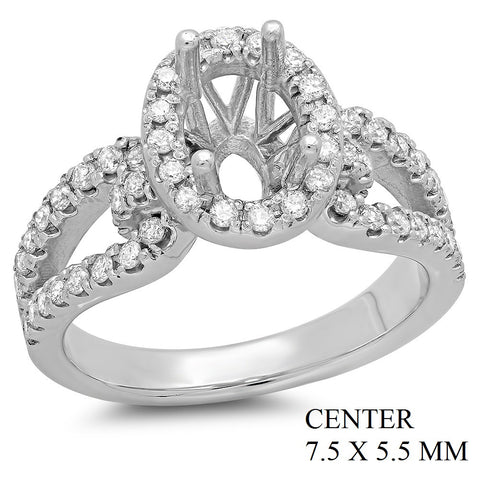 PMI 14W@6.1 54RD1@0.52 7.5X5.5MM OVAL HALO