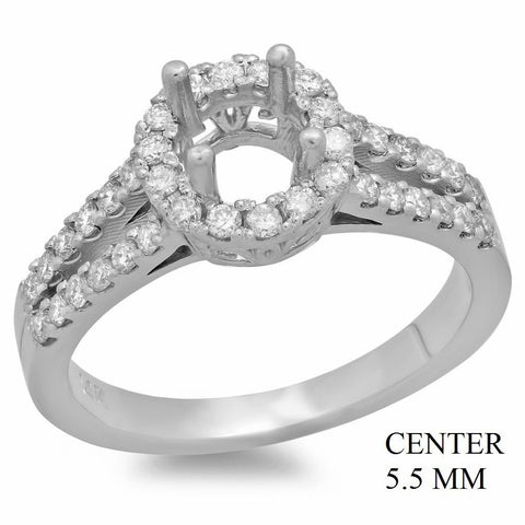 PMI 14W@4.0 37RD1@0.47 5.5MM ROUND SPLIT SHANK HALO