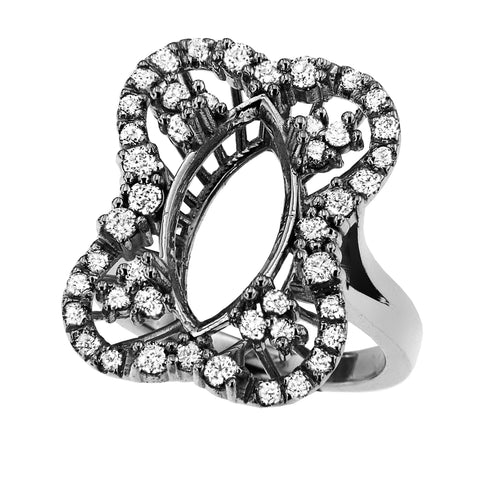 PMI 14W@9.0 44RD1@1.10 16X9 MARQUISE UNIQUE CLOVER HALO