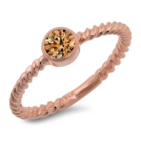 PMI 14W@1.80 1BRD@0.35 BROWN ROUND DIAMOND