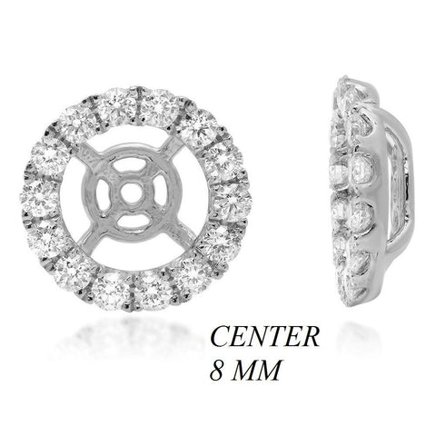 PMI 14W@2.70 36RD1@0.89 8MM ROUND EARRING JACKETS