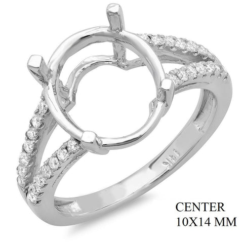 PMI 14W@3.20 28RD1@0.26 10X14MM OVAL SPLIT SHANK