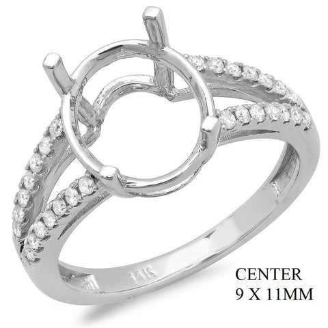 PMI 14W@2.80 28RD1@0.22 9X11MM SPLIT SHANK OVAL