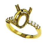 PMI 14Y@3.6 8RD1@0.27 12X9MM OVAL CENTER