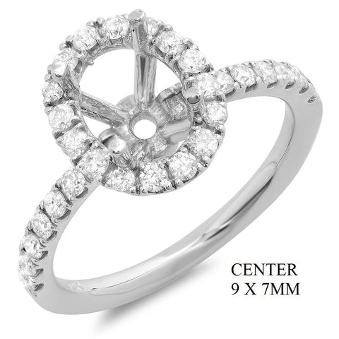 PMI 14W@3.0 30RD1@0.58 9X7 OVAL HALO