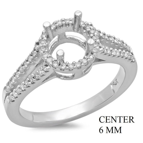 PMI 14W@3.9 58RD1@0.27 6MM ROUND SPLIT SHANK HALO