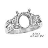 PMI 14W@4.3 20RD2@0.26 10.5X8.5MM OVAL CENTER