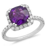 PMI 14W@3.90 32RD2@0.61 1AM@2.85 AMETHYST RING