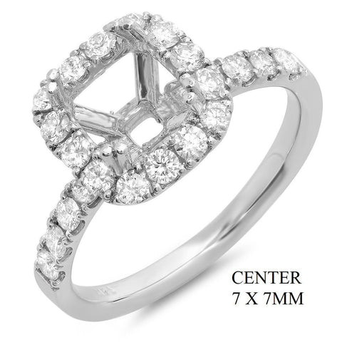 PMI 14W@3.6 22RD1@0.74 (7X7MM) CUSHION HALO