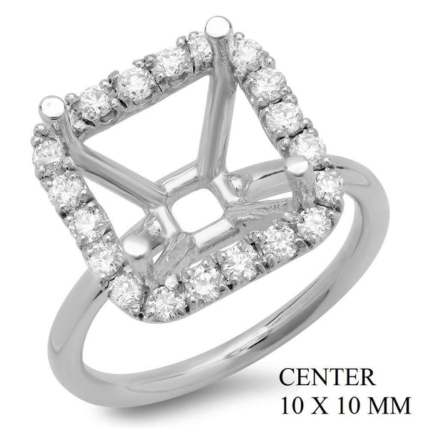 PMI 14W@4.4 20RD2@0.58 (10X10MM) CUSHION HALO