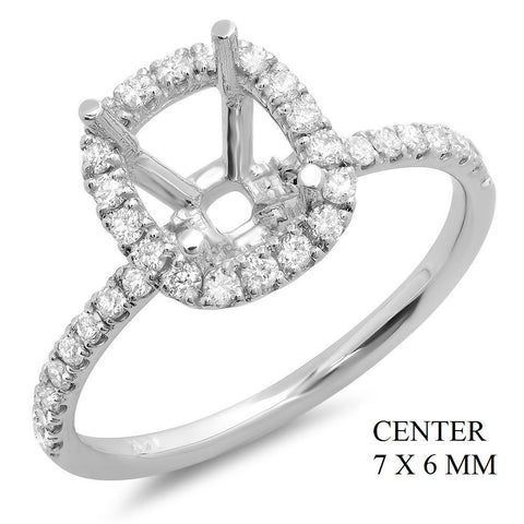 PMI 14W@2.30 36RD1@0.39 7.5X6MM CUSHION HALO