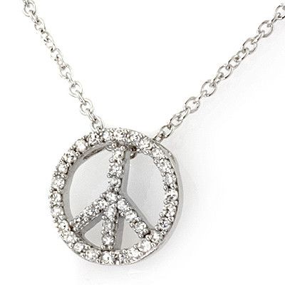 PMI 14W@1.64 39RD@0.14 W/CHAIN* PEACE SIGN PENDANT