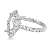 PMI 14W@2.4 28RD2@0.57 7.5X4MM MARQUISE HALO