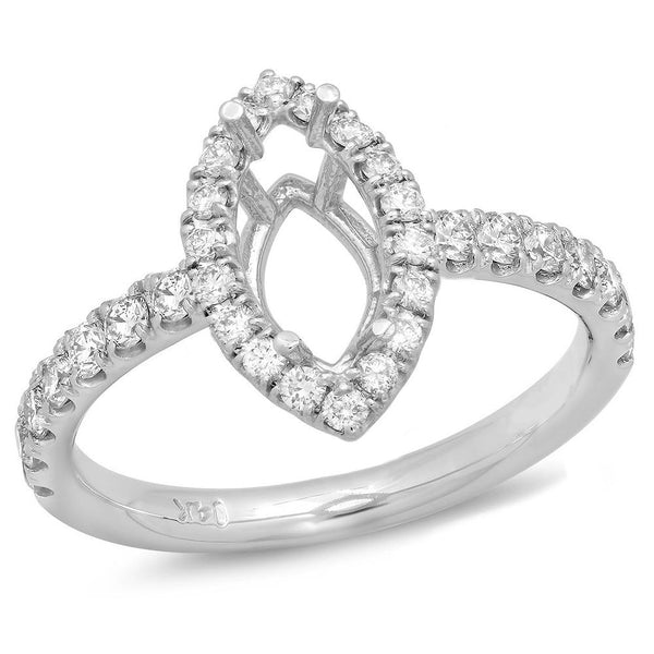 PMI 14W@2.4 28RD2@0.57 7.5X4MM MARQUISE HALO